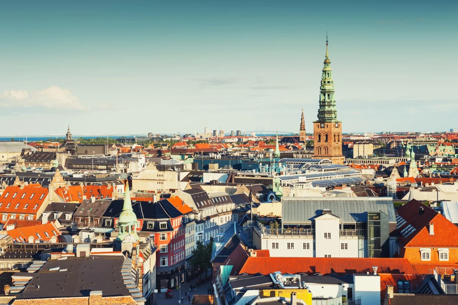 koppenhága óváros látkép