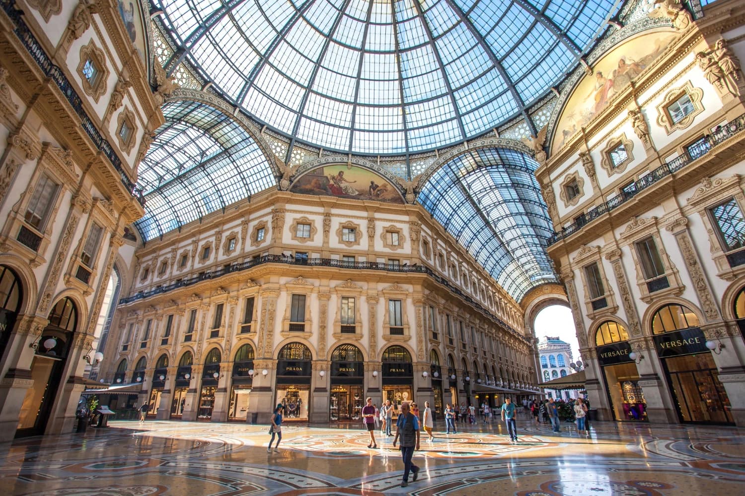 milánó galleria vittorio emanuele