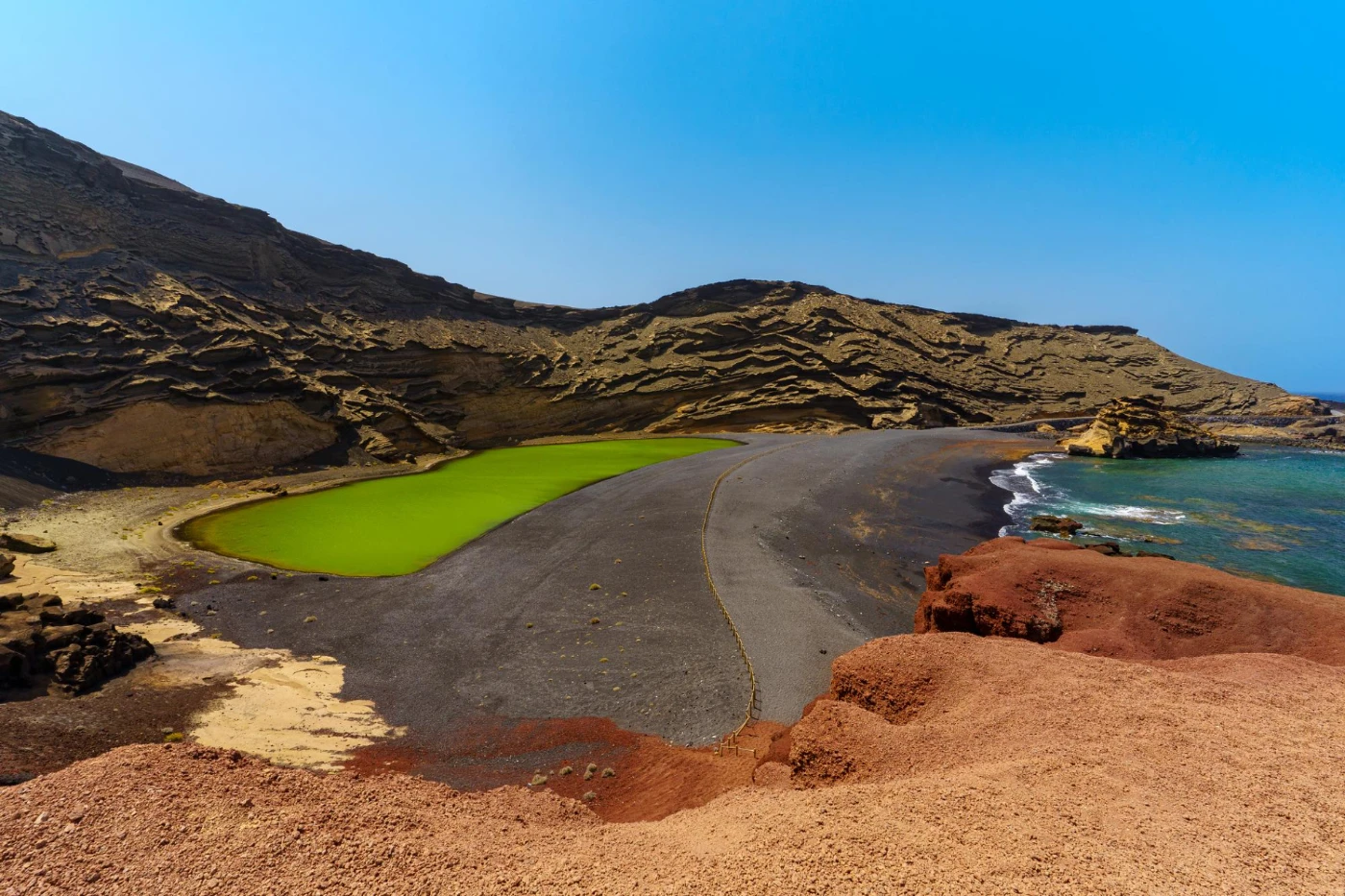 kanári-szigetek időjárás tenerife védett strand fehér homok