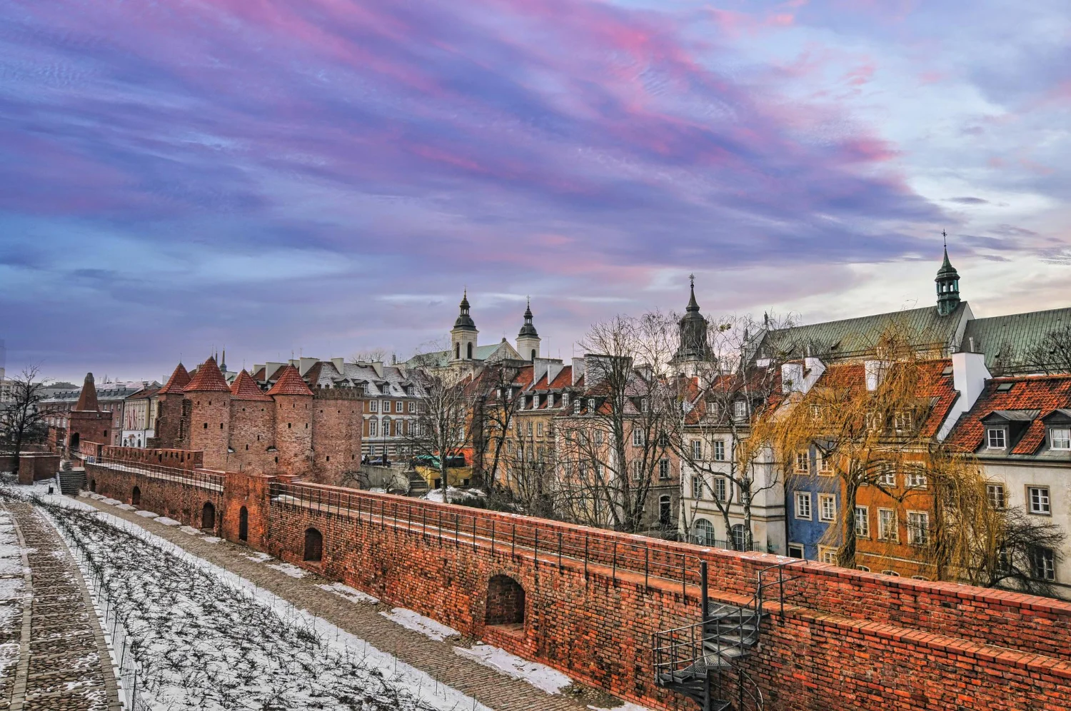 varsó óváros időjárás