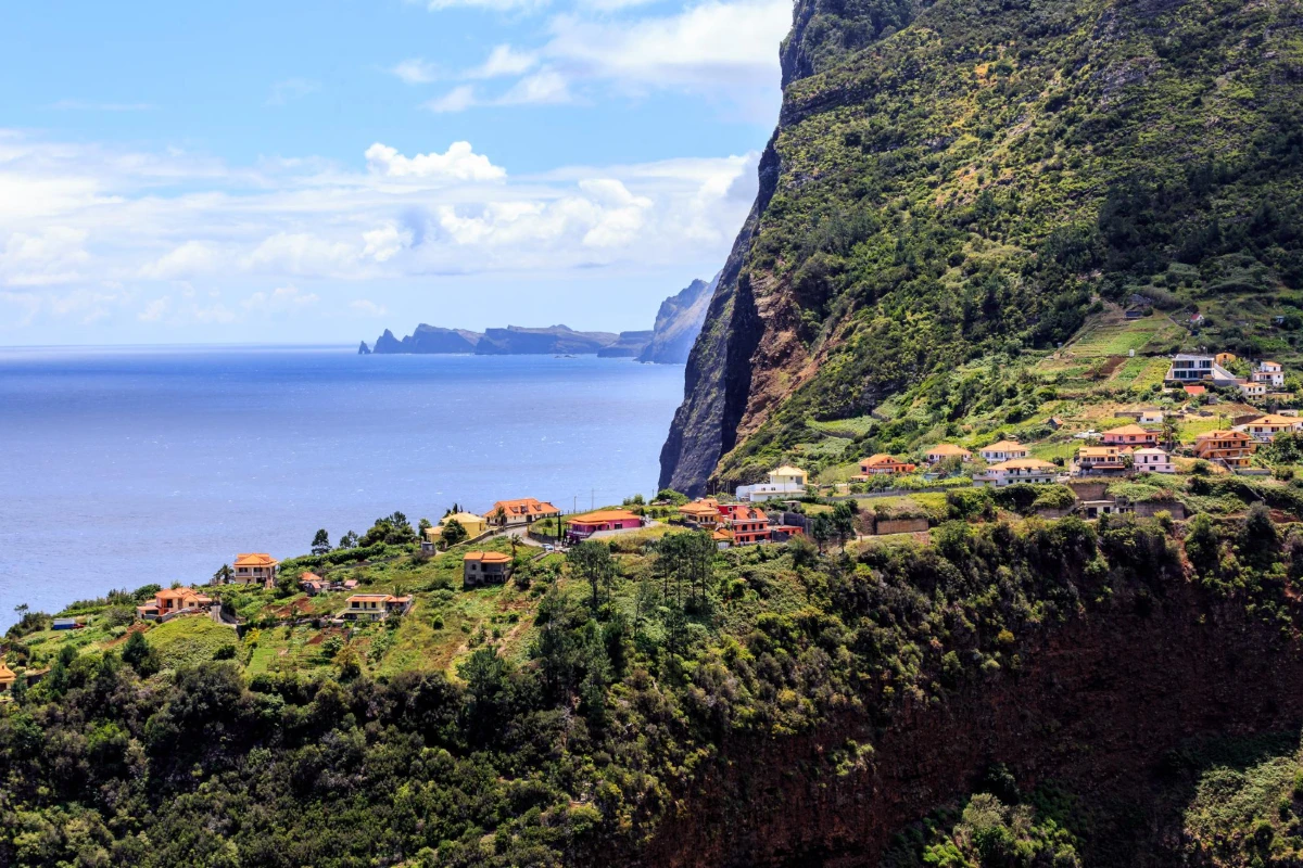 madeira időjárás óceán táj kilátás