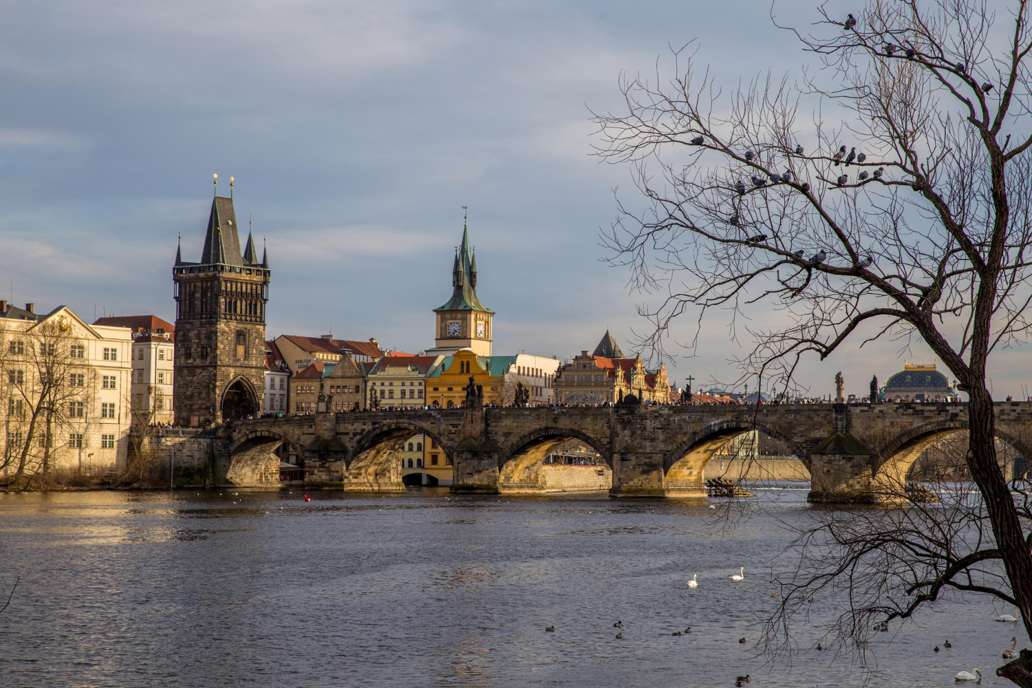 prága időjárás károly híd
