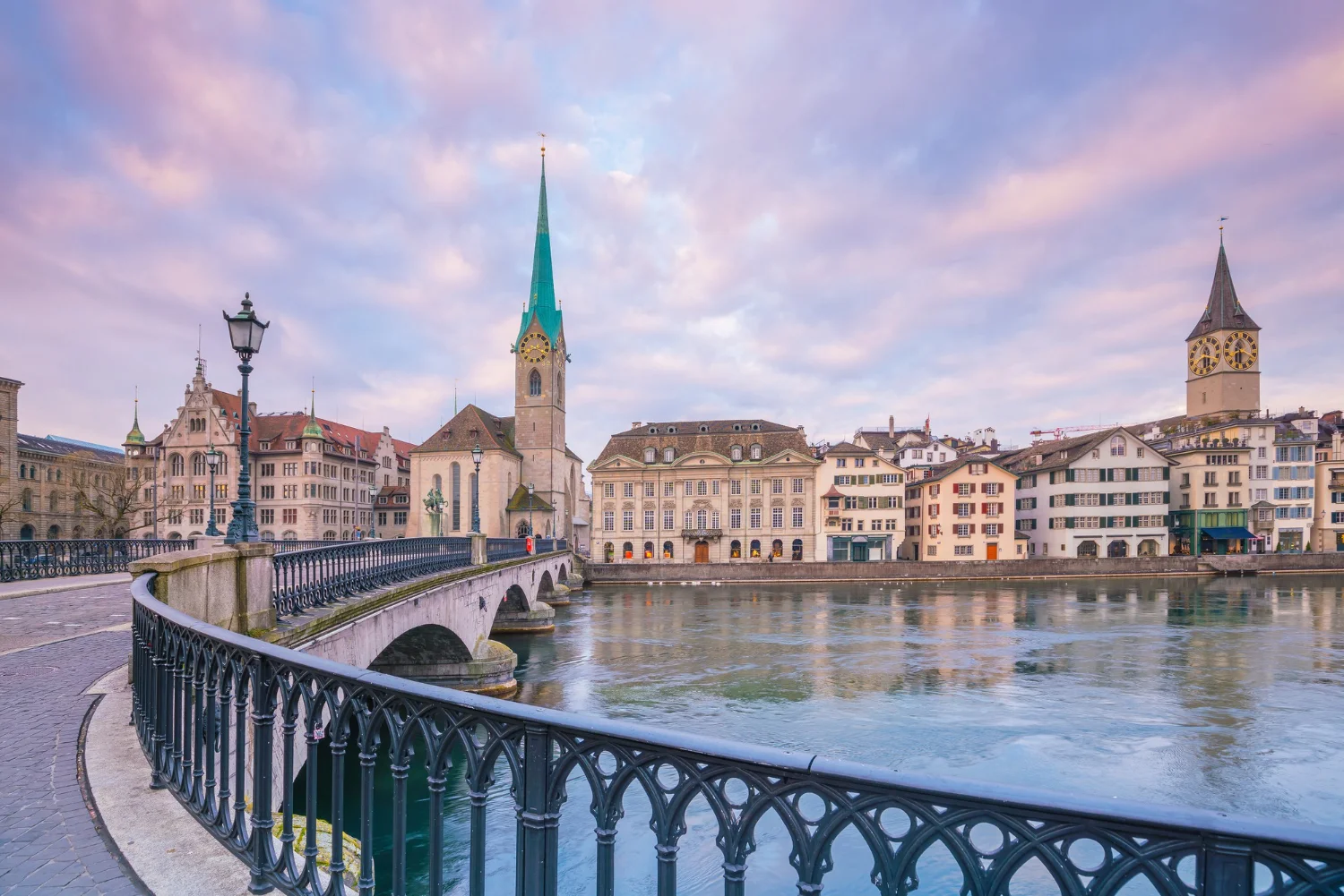 zürich időjárás óváros városkép